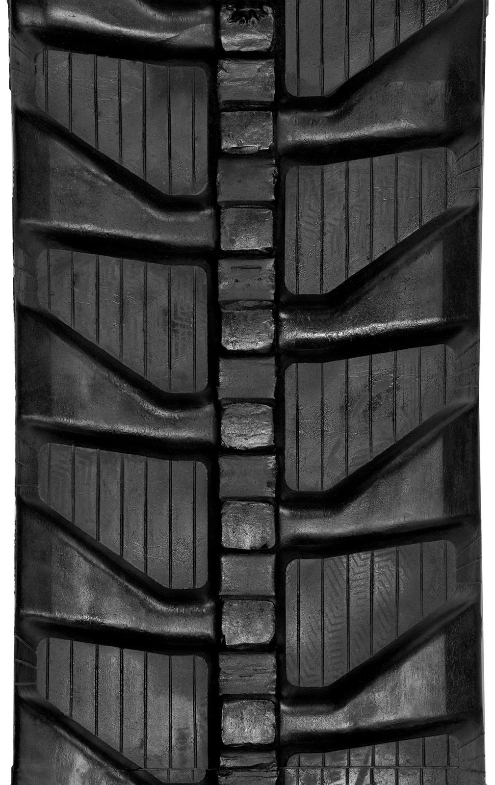 set of 2 9" heavy duty rubber track (230x48x64)