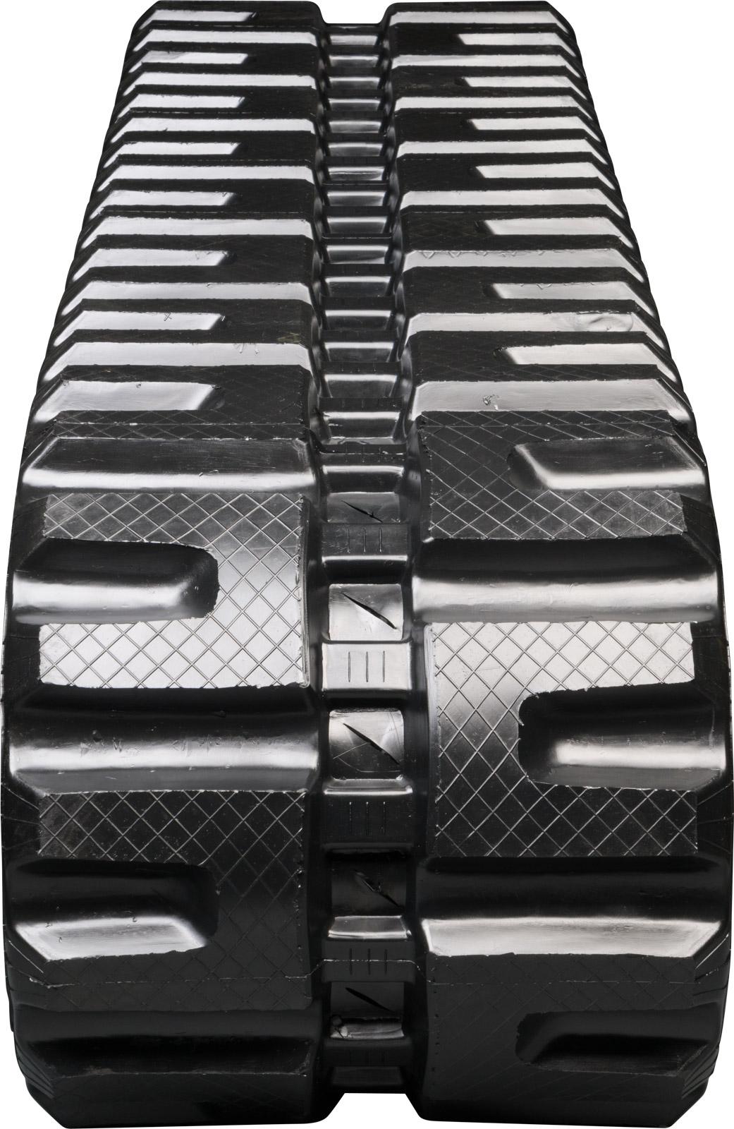 set of 2 16" standard duty c pattern rubber track (400x86bx49)
