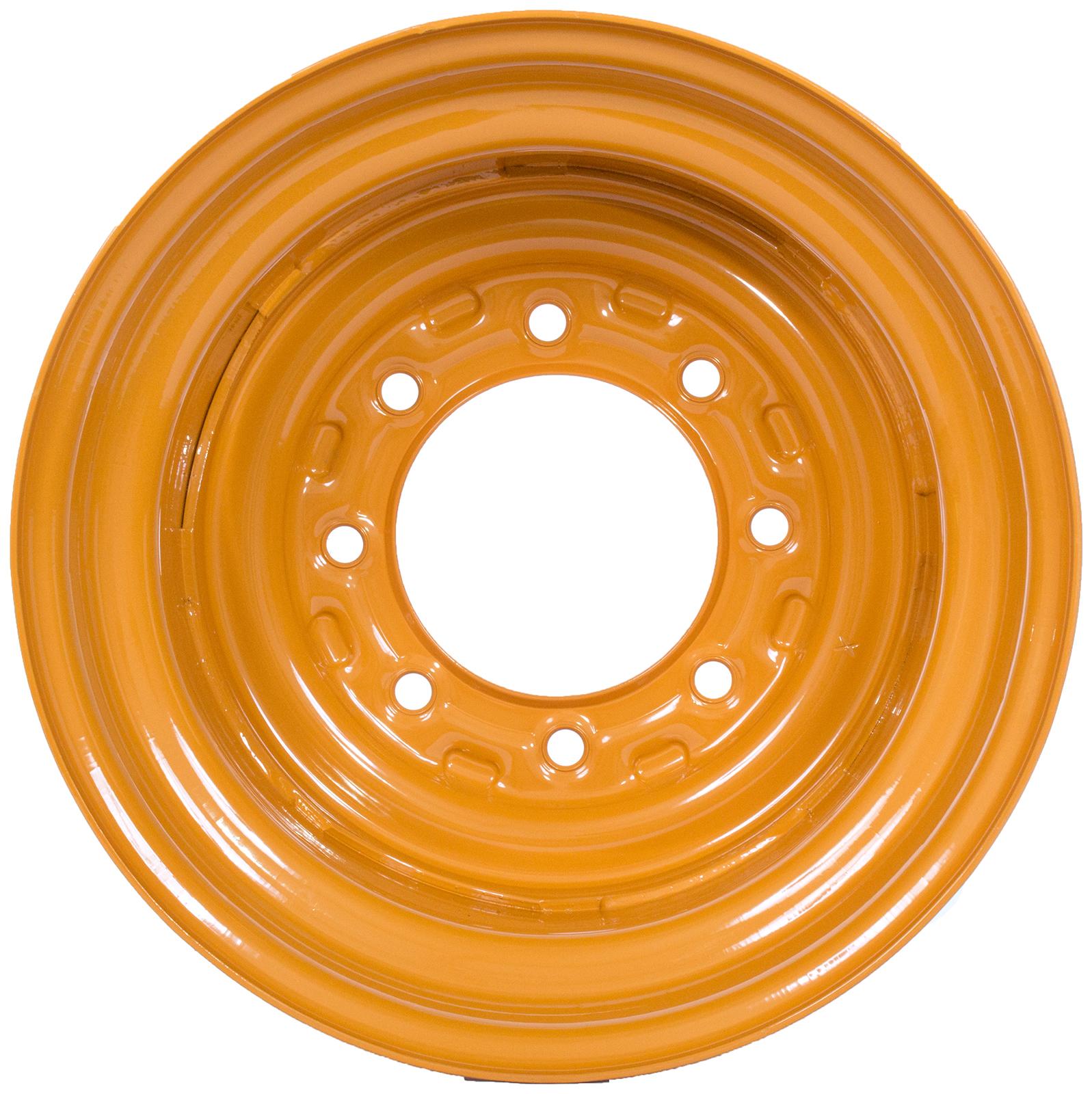 set of 4 titan wheels 16.5x9.75 - 6 3/4" offset 8x8 bolt case tan