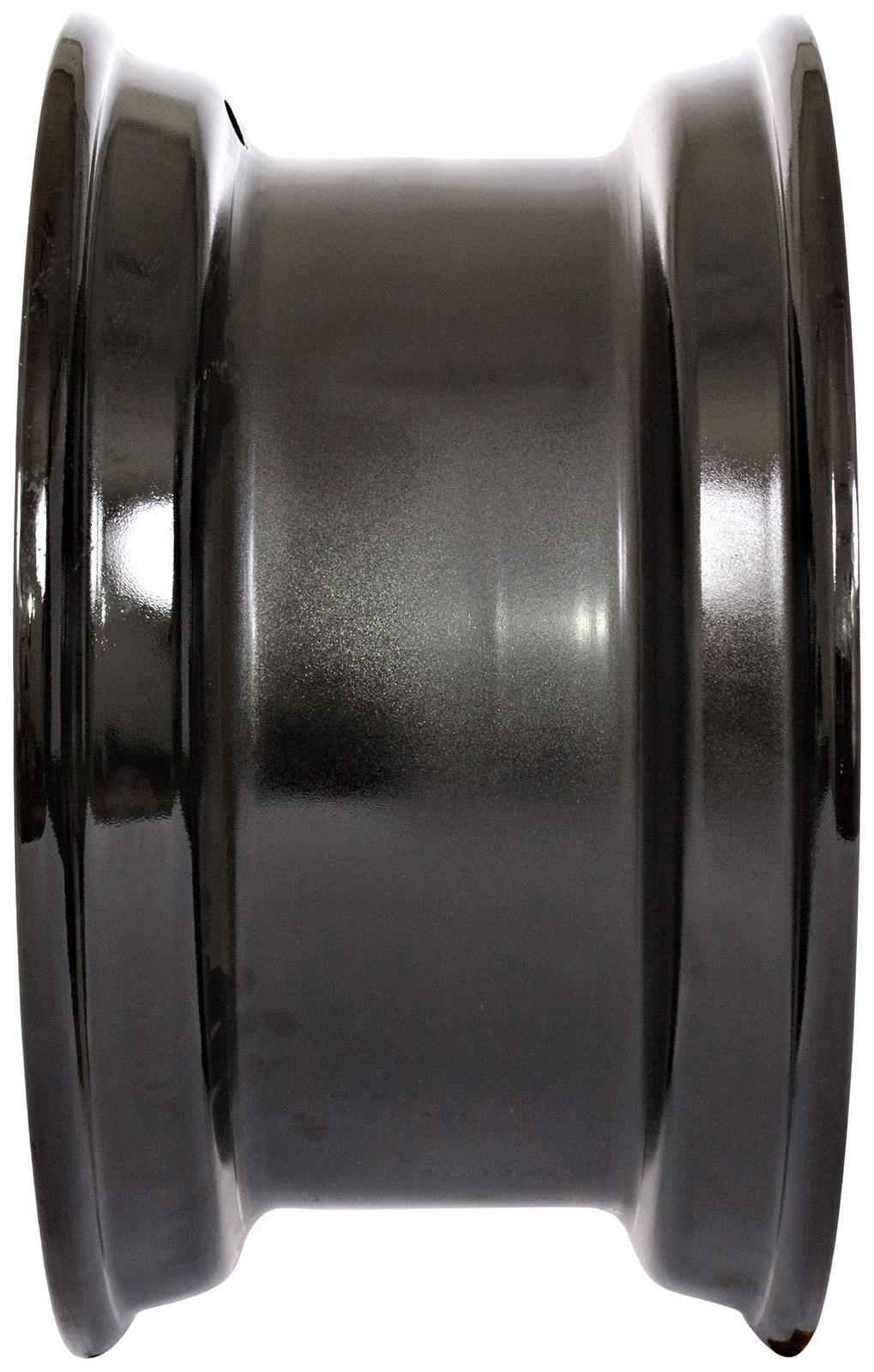 set of 4 titan wheels 16.5x8.25 - 7 1/2" offset 8x8 bolt black