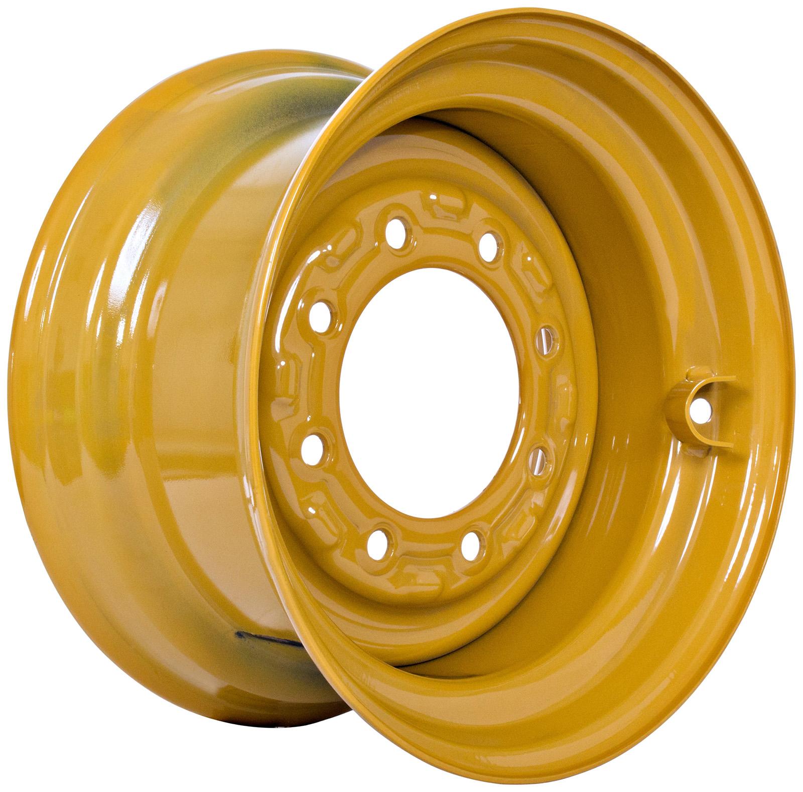 Skid Steer Wheels Size 16.5X8.25 with 4 3/8" offset
