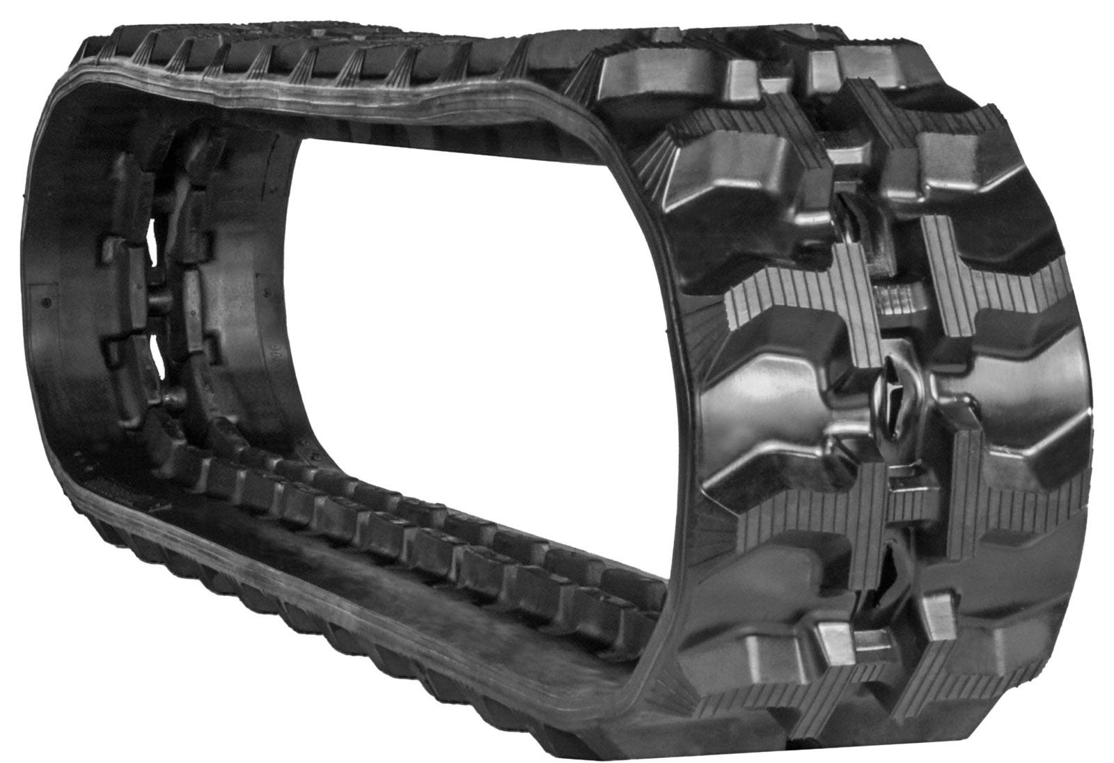 set of 2 9" bridgestone extreme duty rubber track (230x96x36) mx pattern