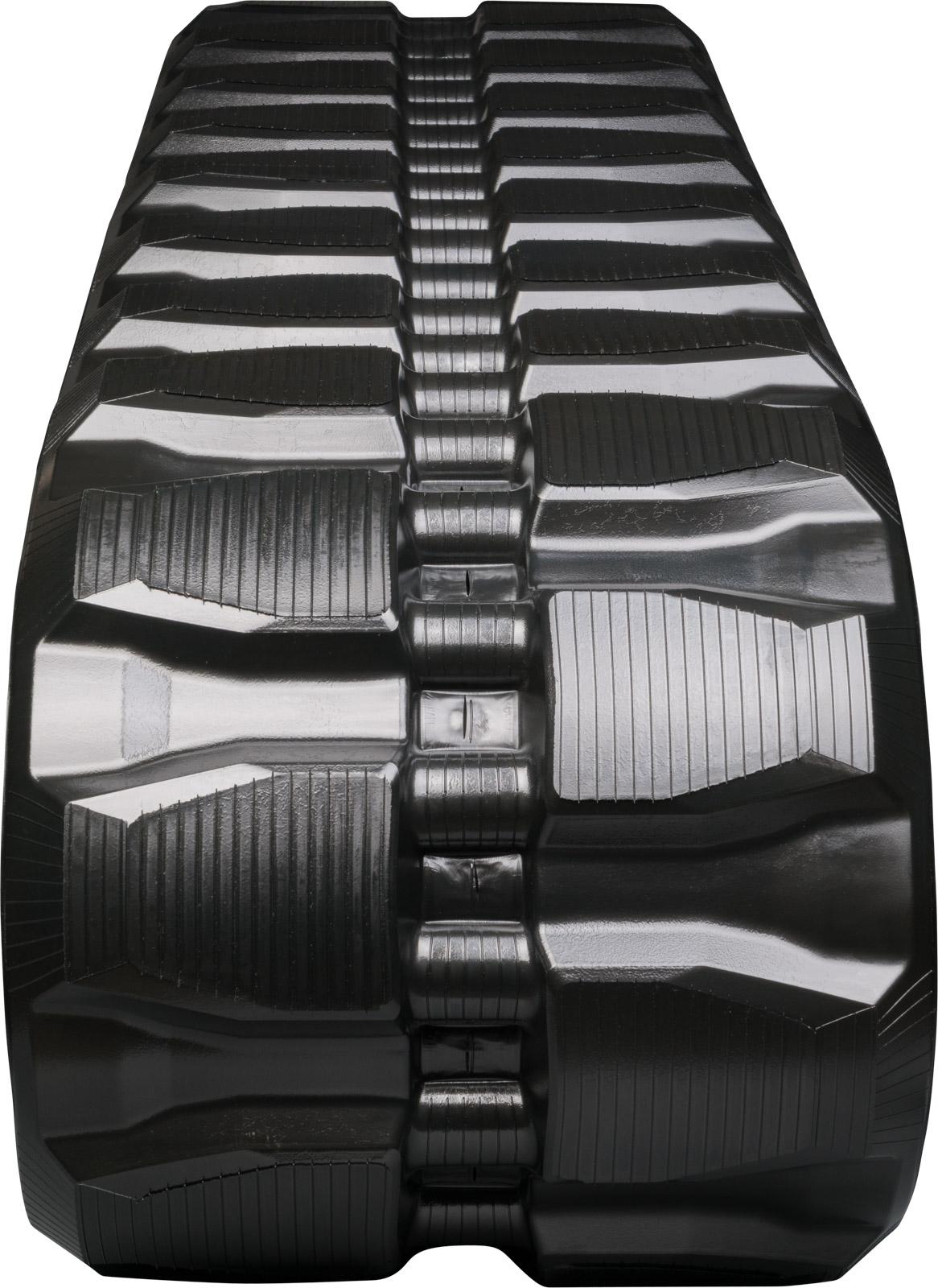 set of 2 18" bridgestone extreme duty block pattern rubber tracks (450x86bx56)