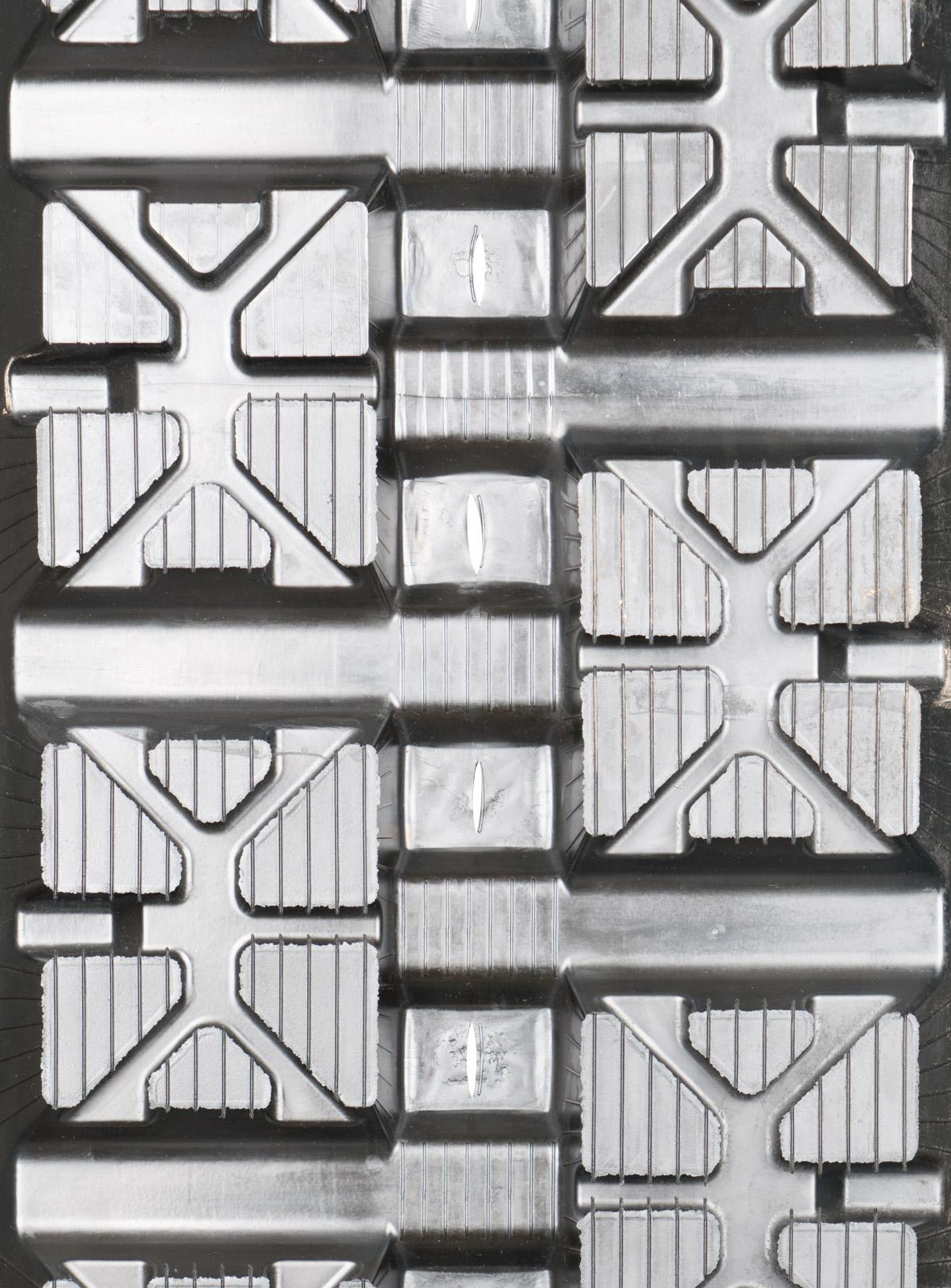 set of 2 13" bridgestone extreme duty polar tread pattern rubber tracks (320x86bx50)