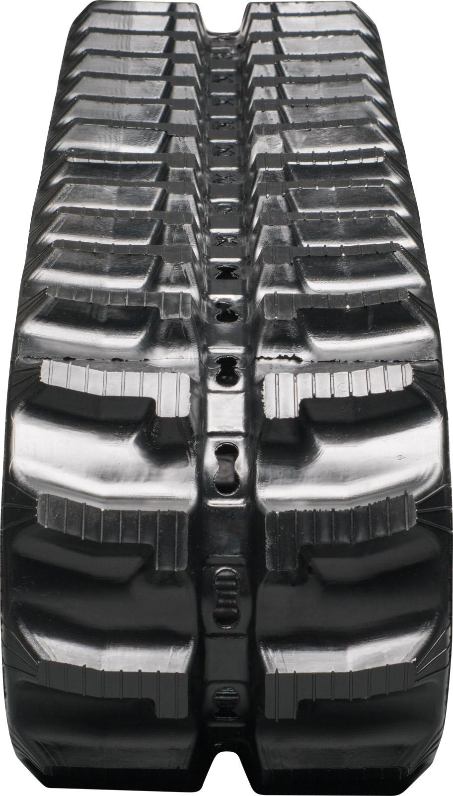 set of 2 9" standard duty c pattern rubber track (230x72x39)