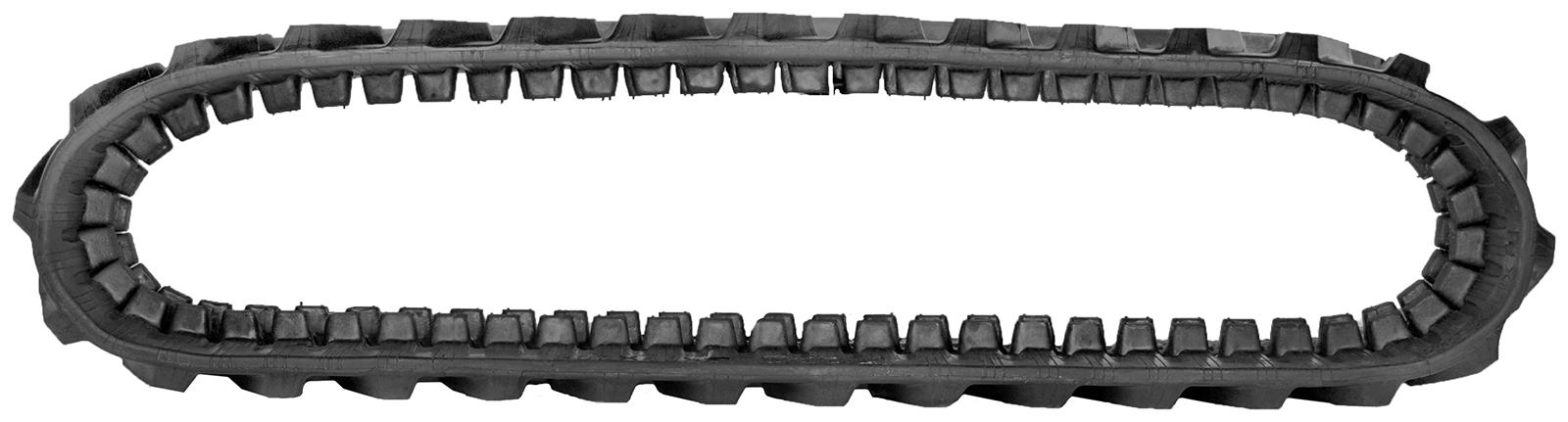 set of 2 9" heavy duty rubber track (230x48x66)