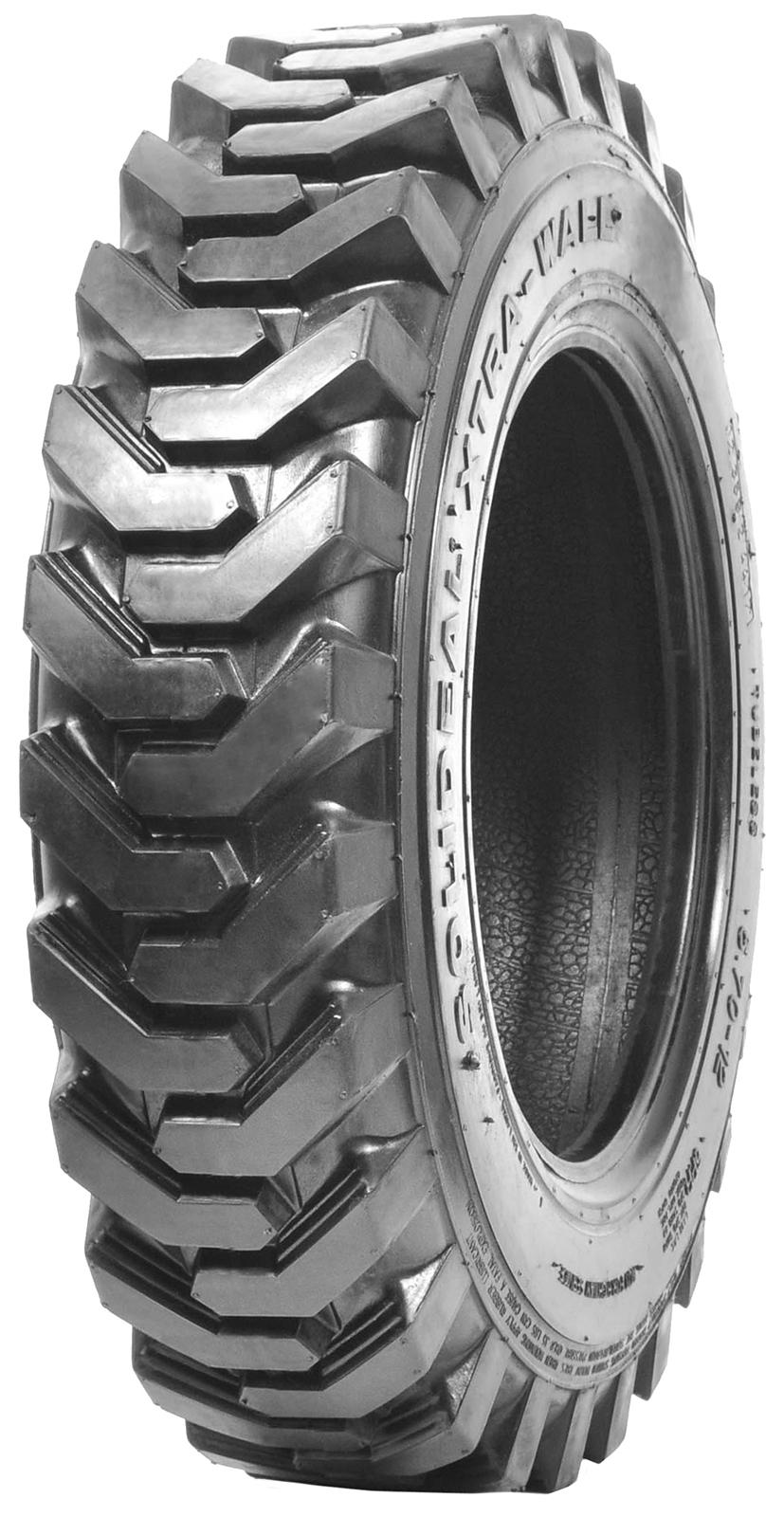 set of 4 5.70x12 camso 6-ply xtra wall r-4 skid steer heavy duty tires