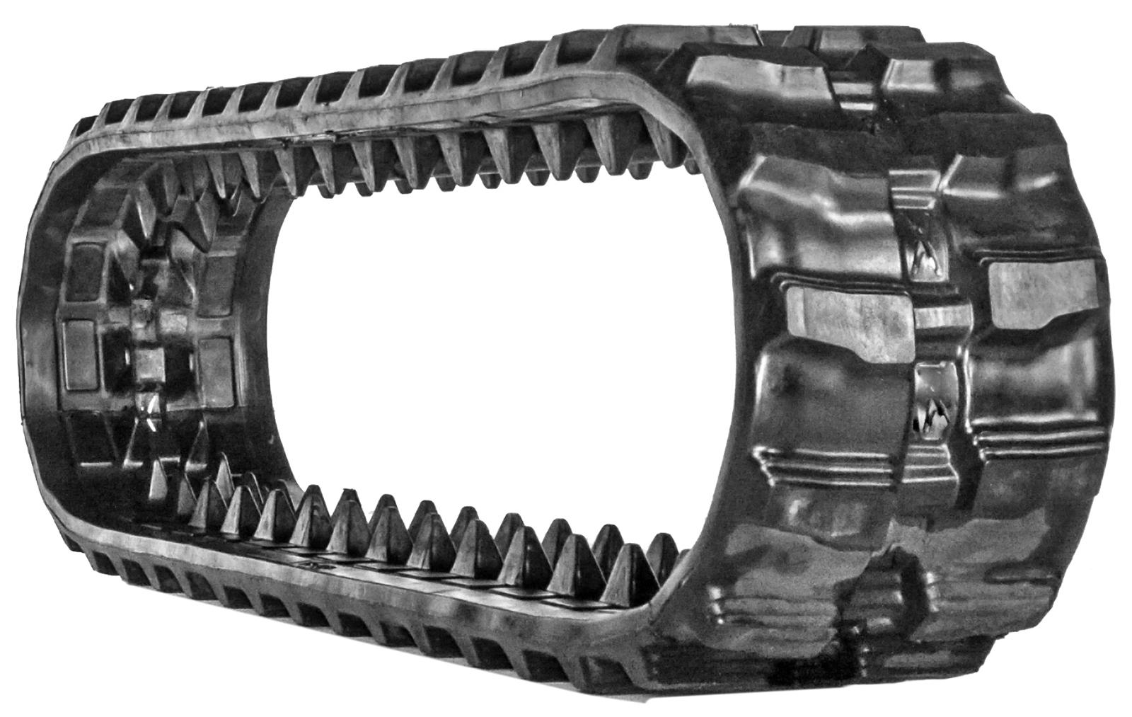 set of 2 7" camso heavy duty block pattern rubber tracks (180x72x39)