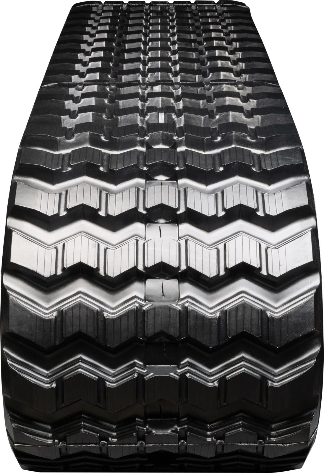 set of 2 18" camso heavy duty sawtooth pattern rubber track (450x86bx58)