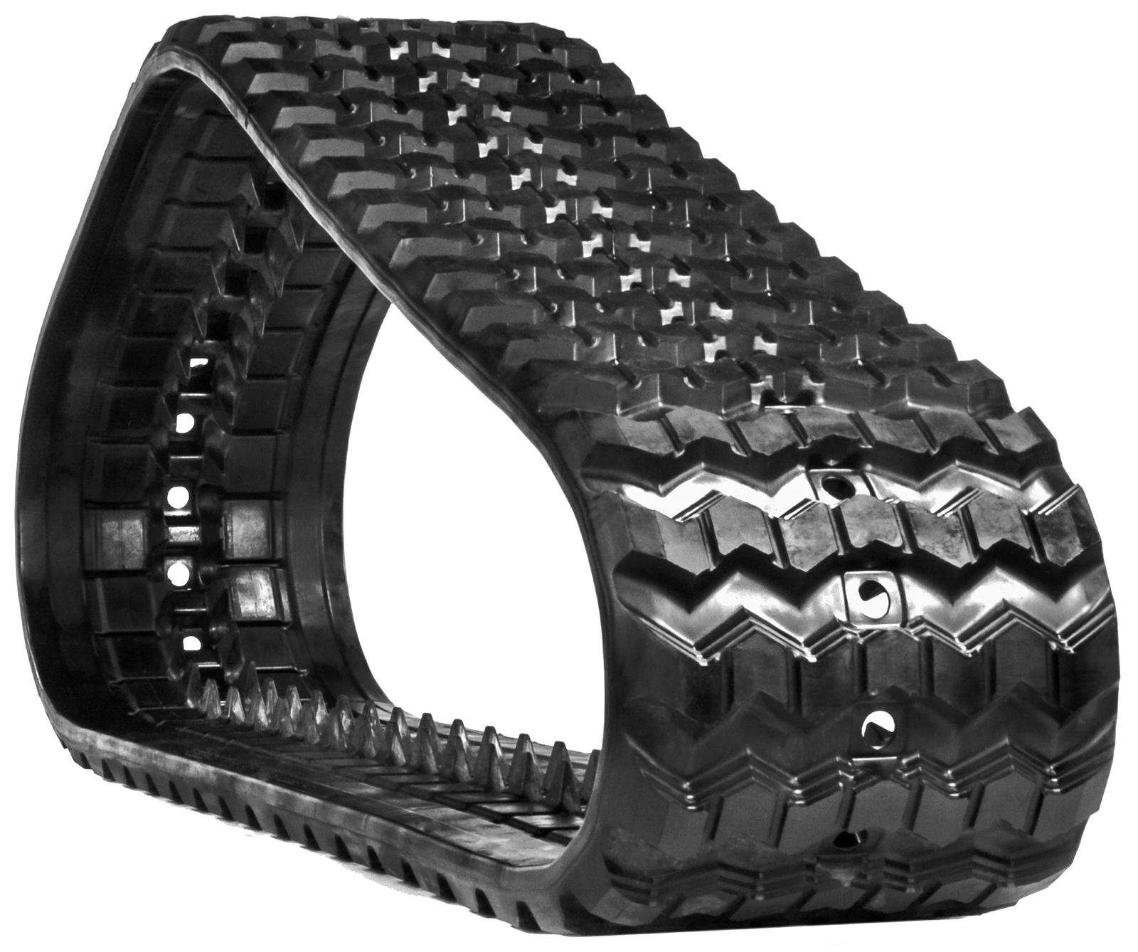 set of 2 18" camso heavy duty sawtooth pattern rubber track (450x100x50)