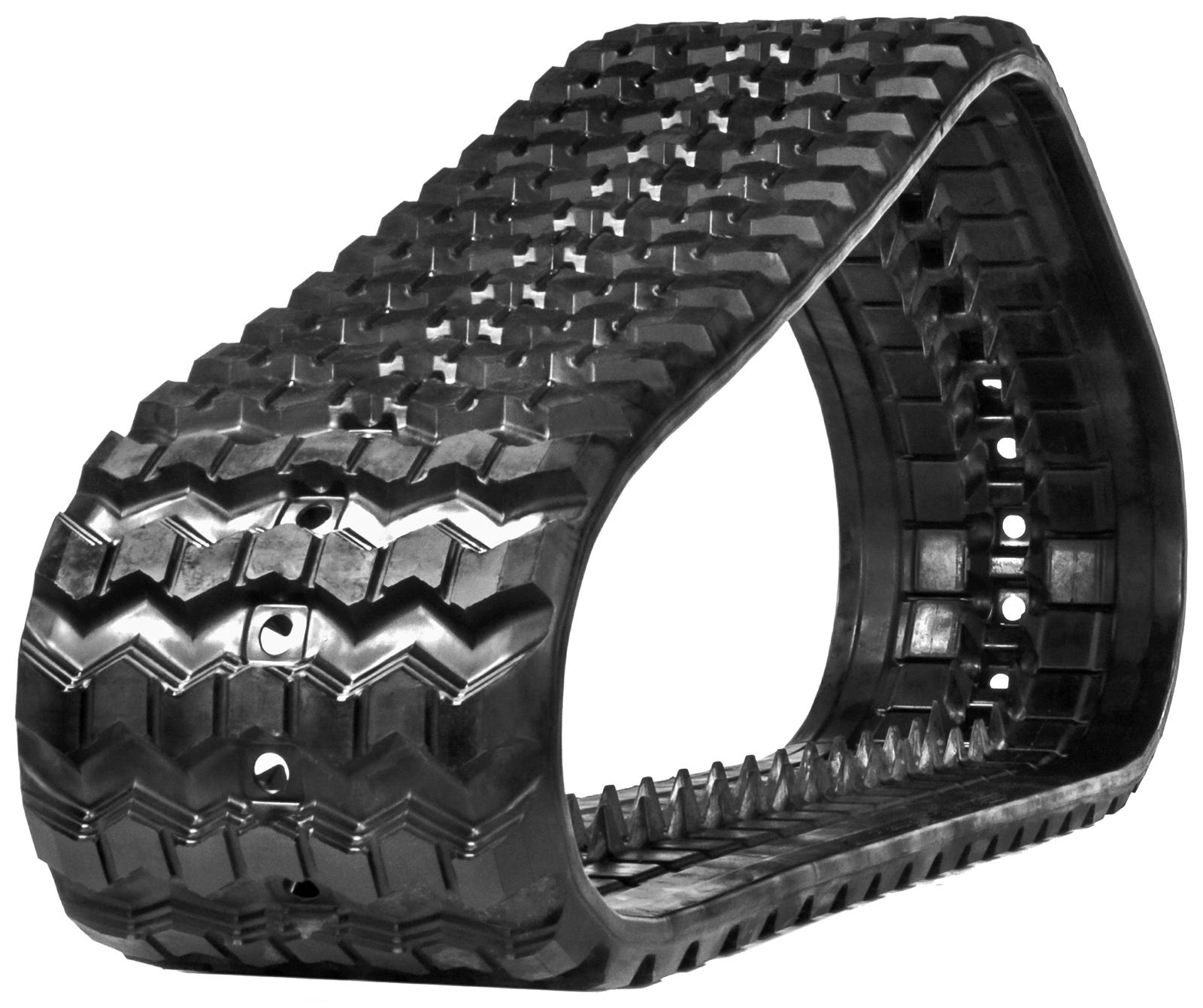 set of 2 18" camso heavy duty sawtooth pattern rubber track (450x100x48)