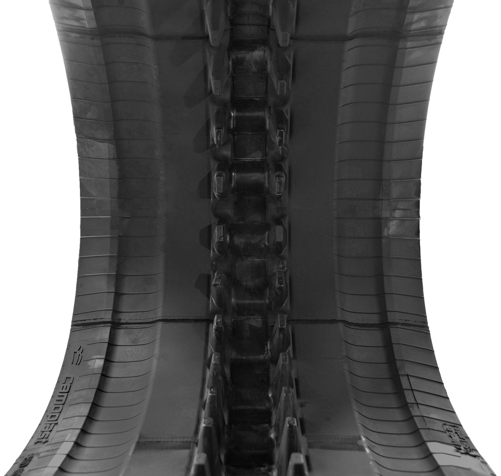set of 2 18" camso extreme duty hxd pattern rubber tracks (450x86bx55)