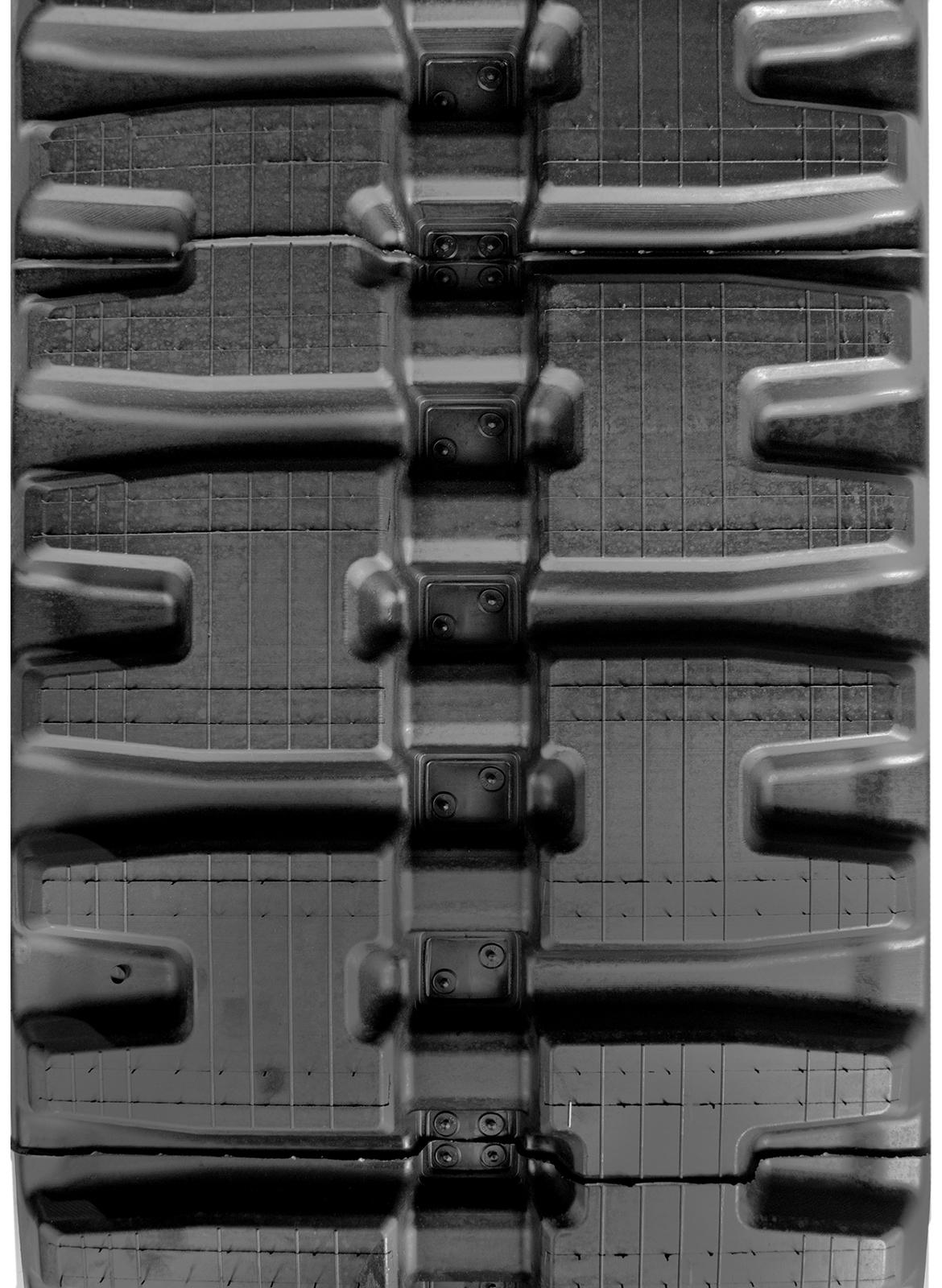 set of 2 13" camso extreme duty hxd pattern rubber tracks (320x86bx50)
