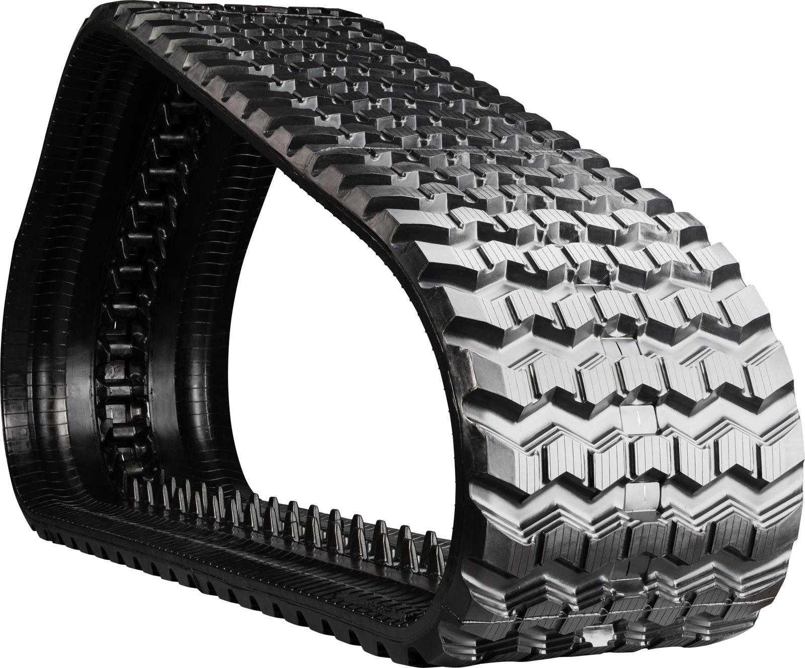 set of 2 16" camso heavy duty sawtooth pattern rubber track (400x86bx55)