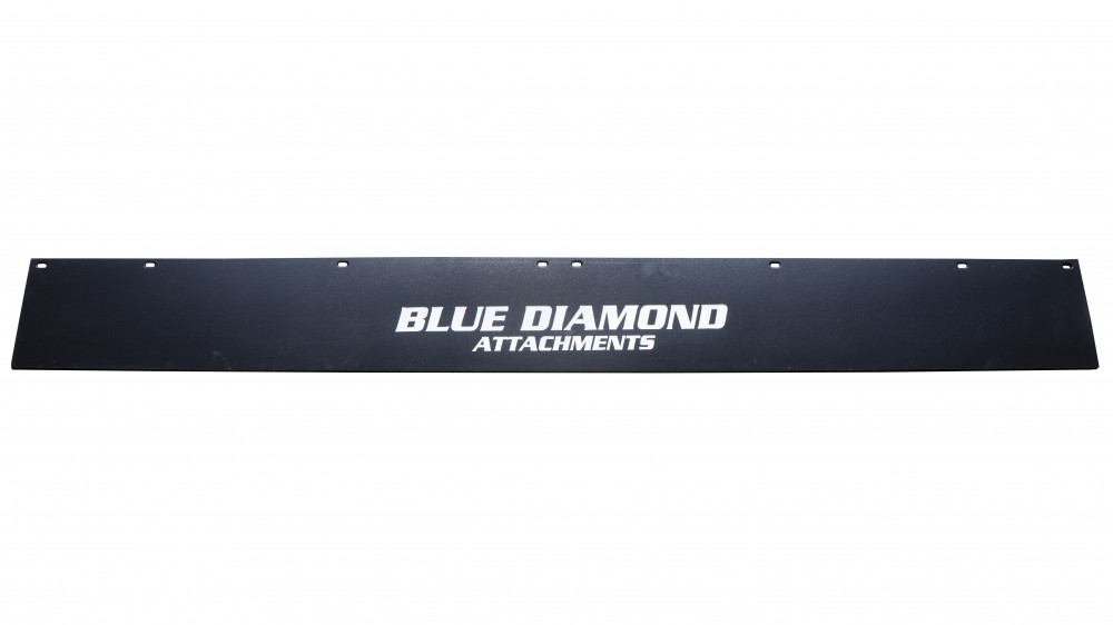broom hd series 2 angle optional rubber deflector 72" (req's 8 of 299426, 299725 and 299625 free)