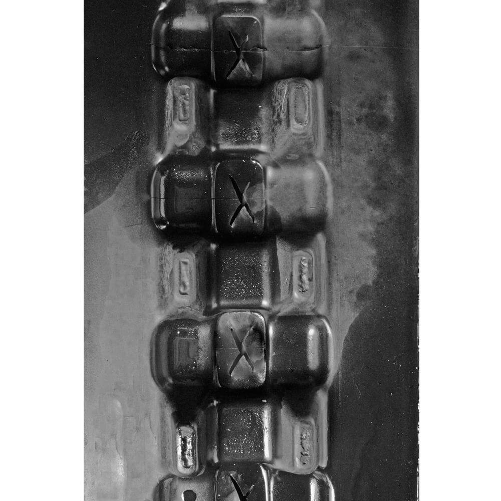wacker 1502rdforce set of 2 9" camso heavy duty mx tread rubber tracks (230x72x43)
