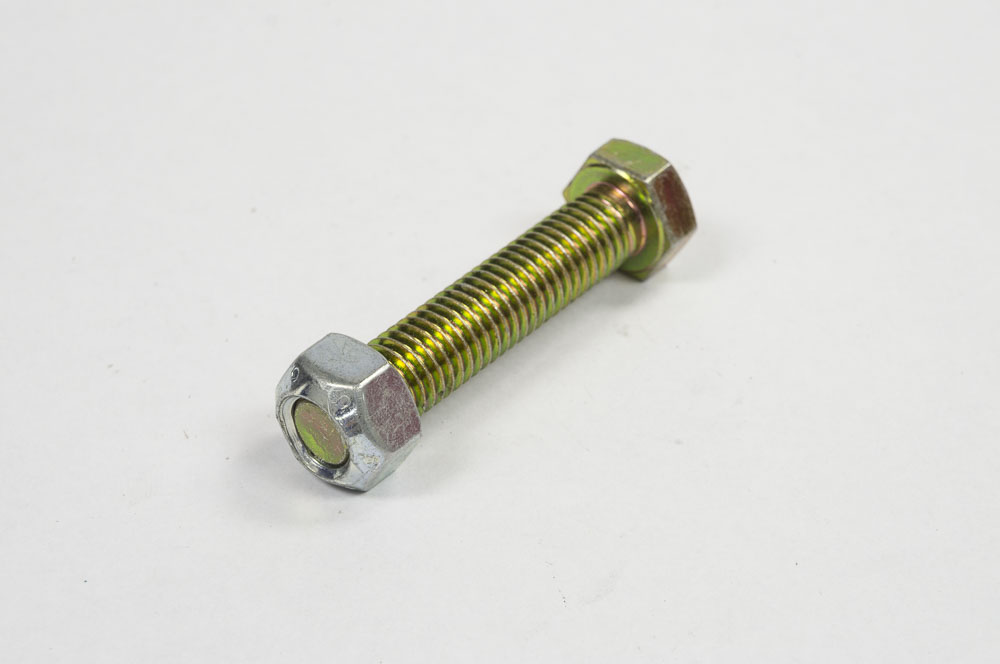blade carrier bolt and nut(long old style for 10 hole spindle)