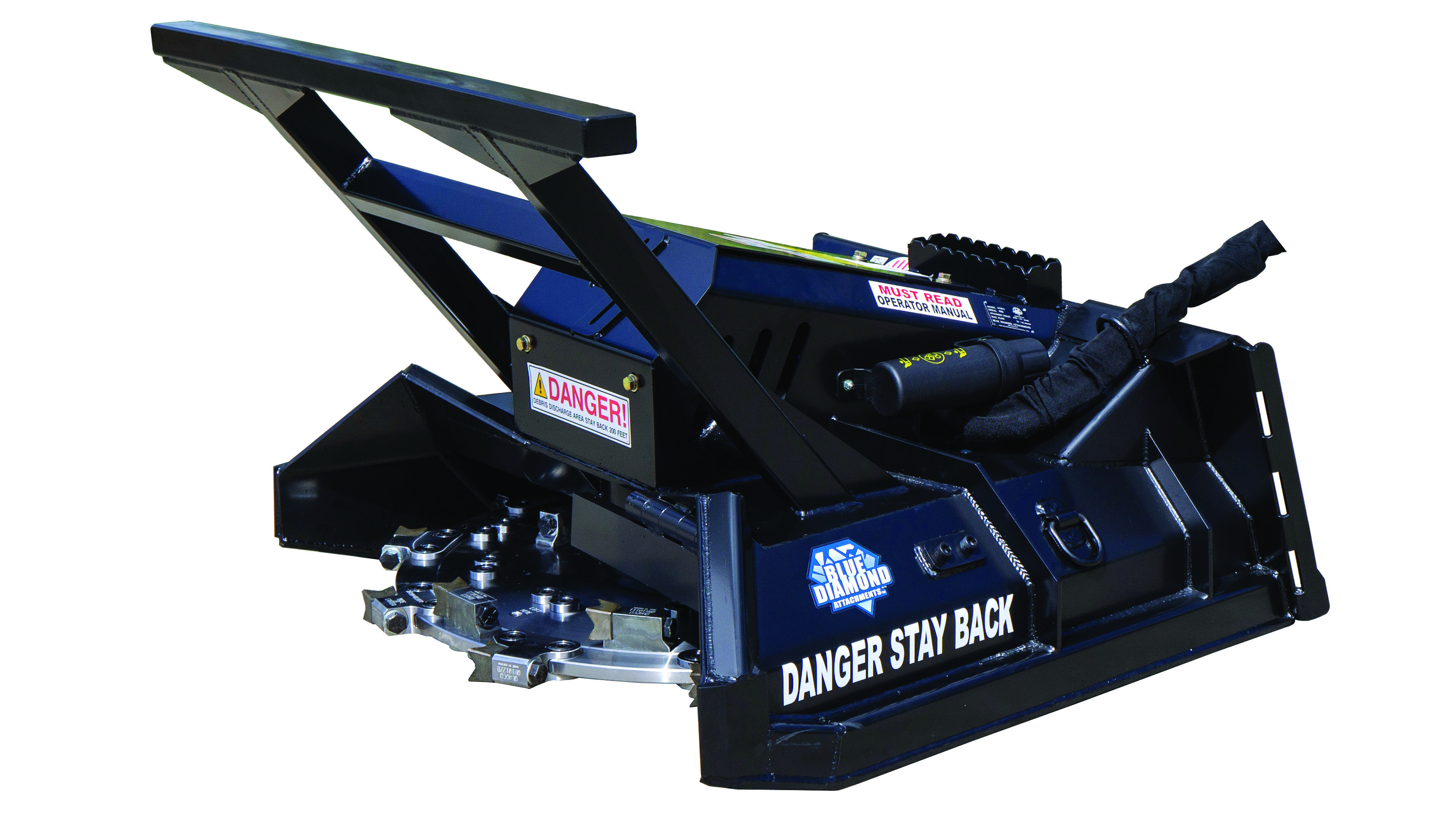 severe duty disc mulcher - blue diamond
