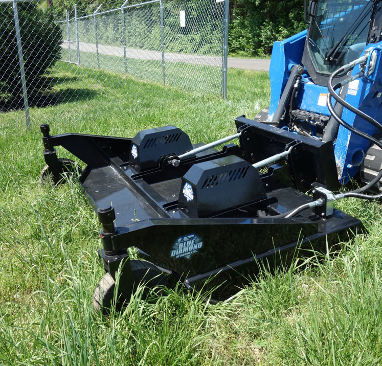 brush cutter - 84" dual motor | blue diamond