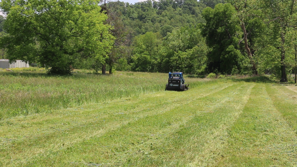 severe duty open front brush cutter | blue diamond