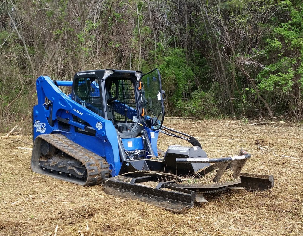 severe duty open front brush cutter | blue diamond