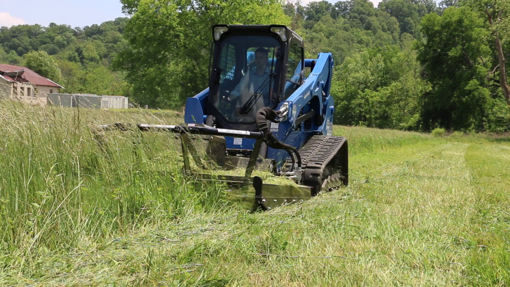 severe duty open front brush cutter series 2 | blue diamond