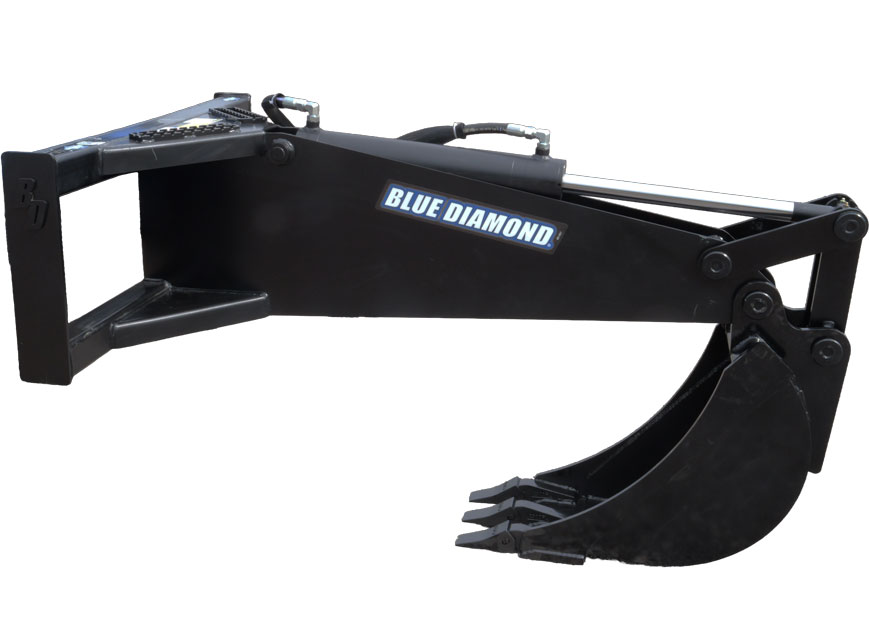 backhoe attachment | blue diamond