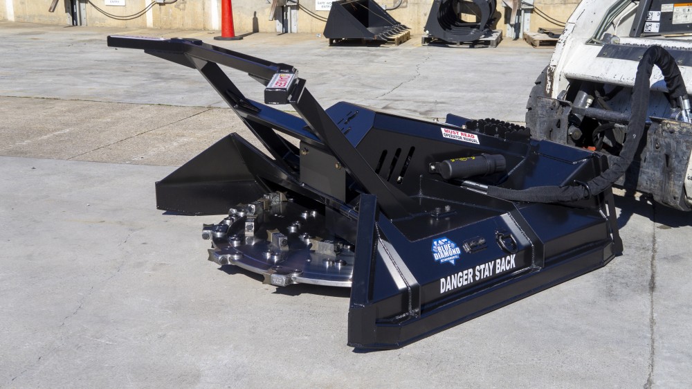 brand new blue diamond severe duty 60" disc mulcher 32-45 gpm