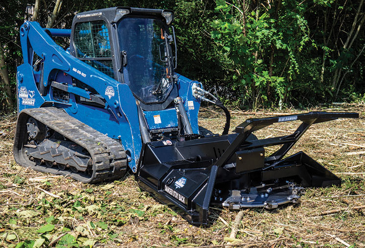 severe duty disc mulcher - blue diamond