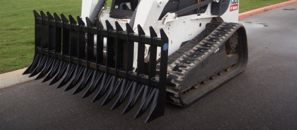 severe duty brush and root rake | blue diamond