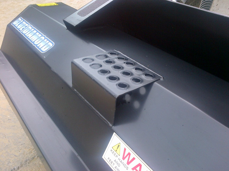 76" rototiller | blue diamond