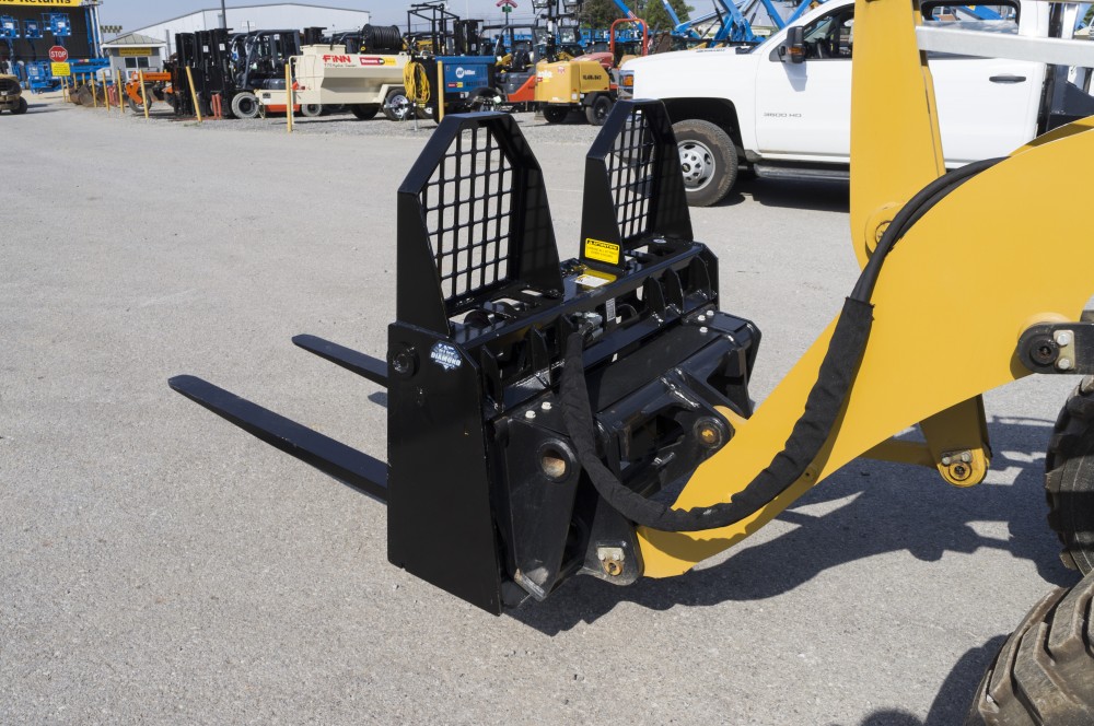 severe duty hydraulically adjusting pallet forks | blue diamond