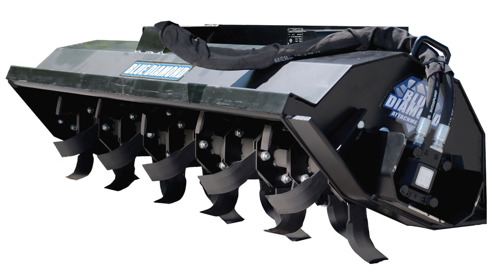 76" rototiller | blue diamond