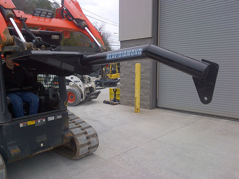 tree boom 3500 lb rated | blue diamond attachments