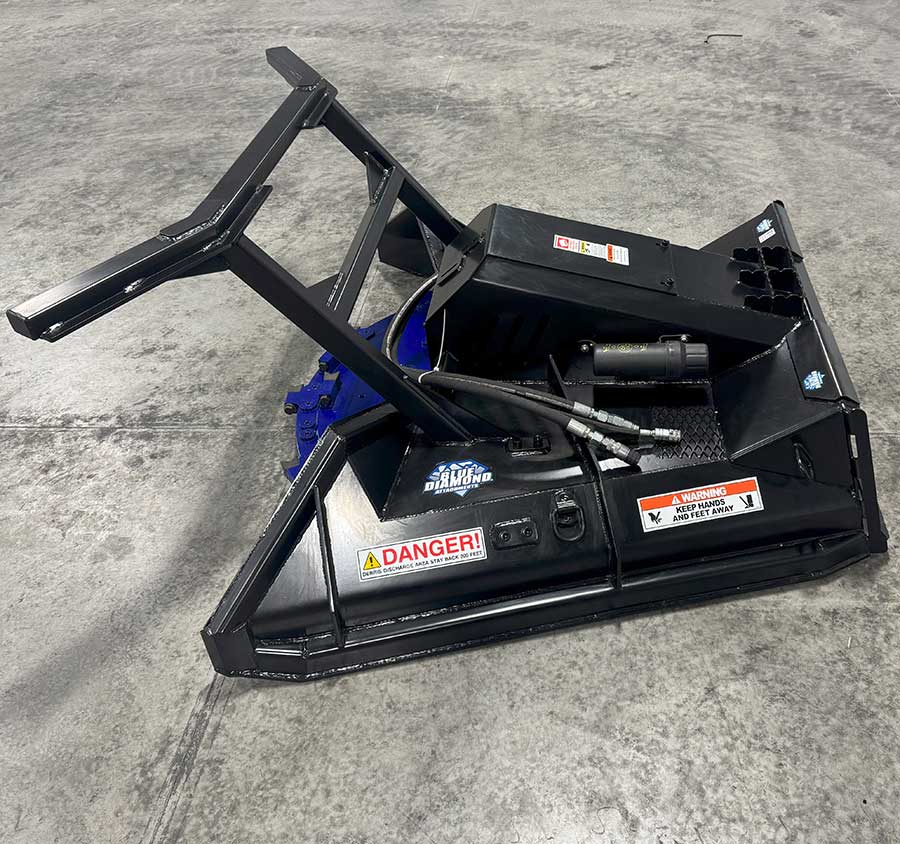 demo blue diamond severe duty 60" disc mulcher 32-45 gpm