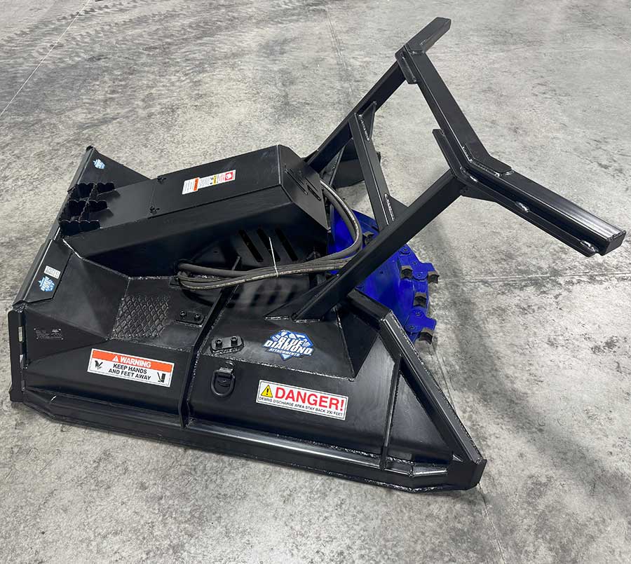 demo blue diamond severe duty 60" disc mulcher 32-45 gpm
