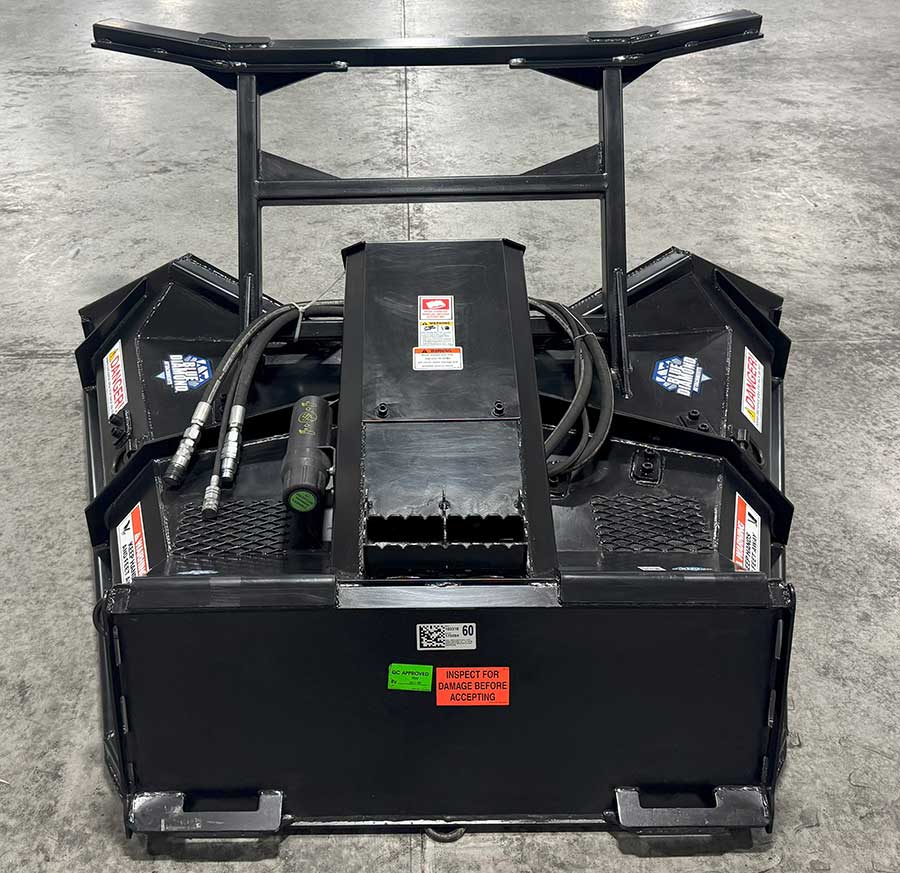 demo blue diamond severe duty 60" disc mulcher 32-45 gpm
