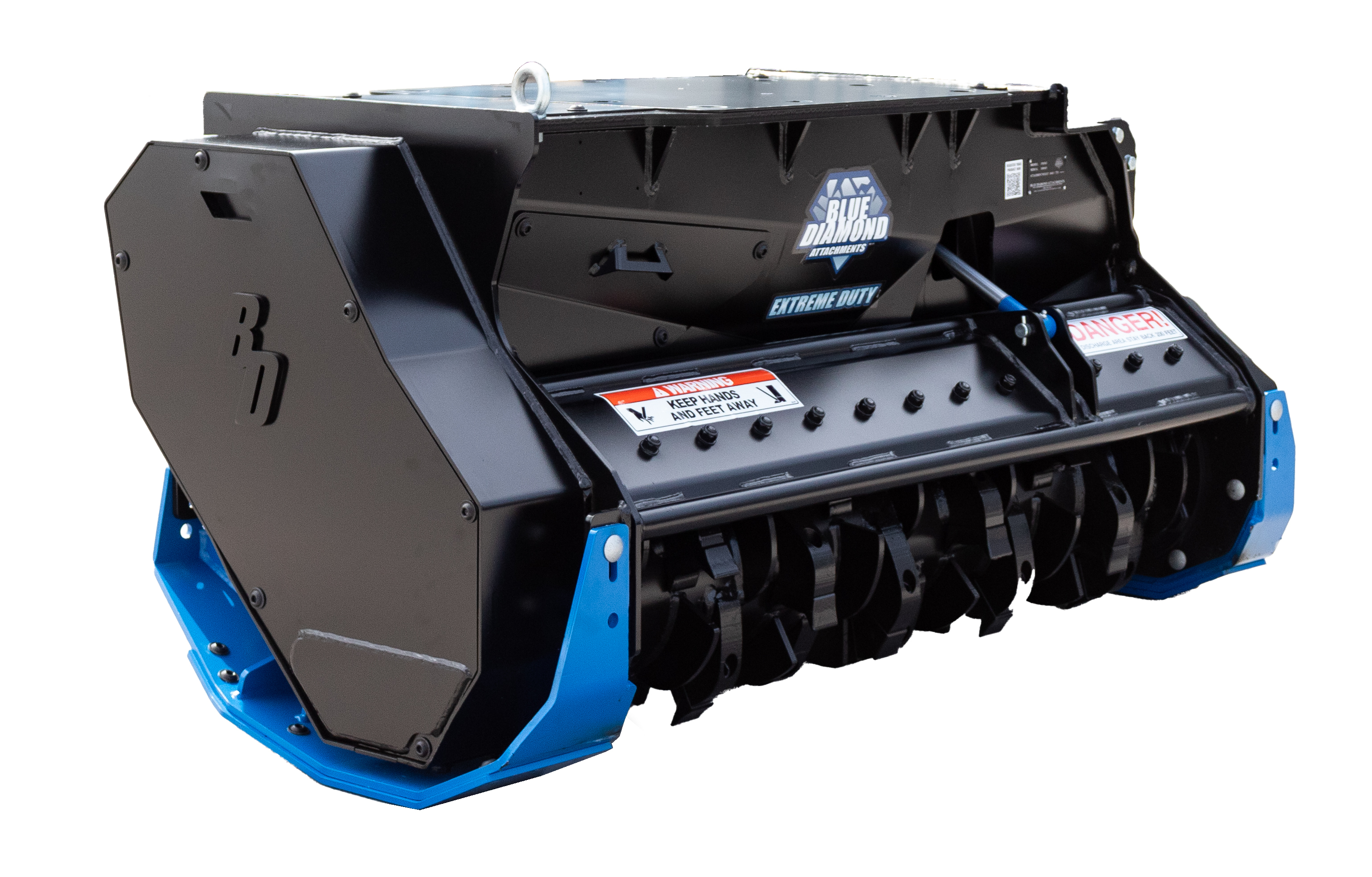 excavator drum mulcher - extreme duty | blue diamond