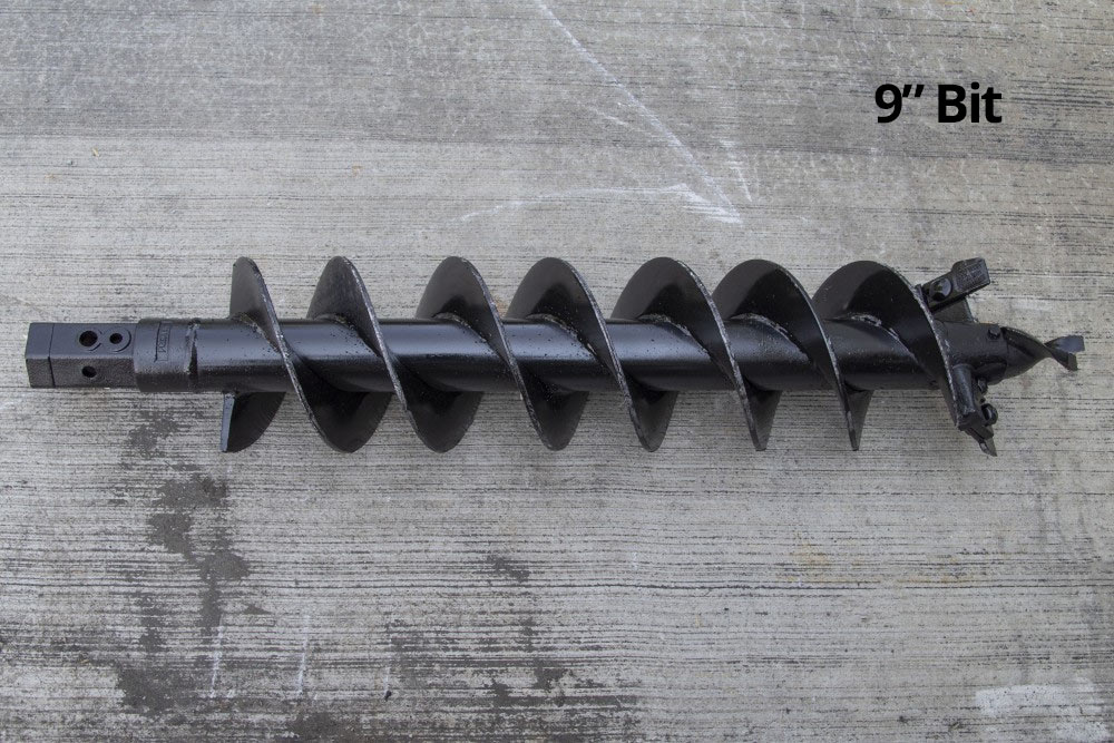 heavy duty auger bit with fabricated head