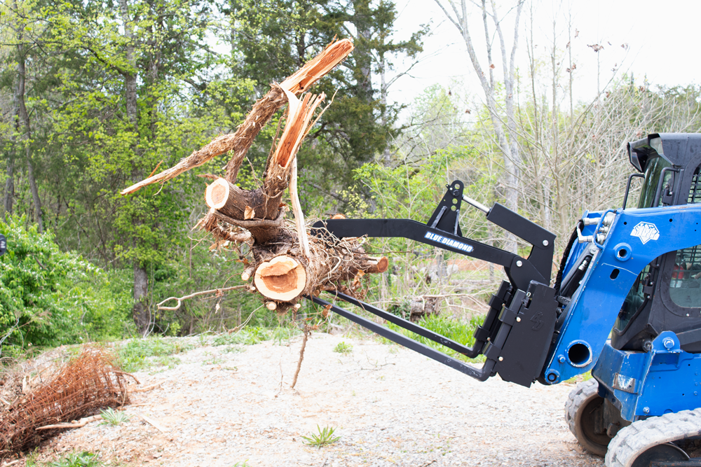 mat grapple forks | blue diamond