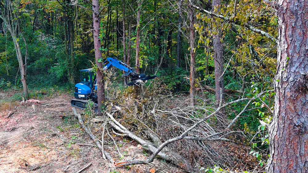 brush cutter - heavy duty - mini excavator | blue diamond