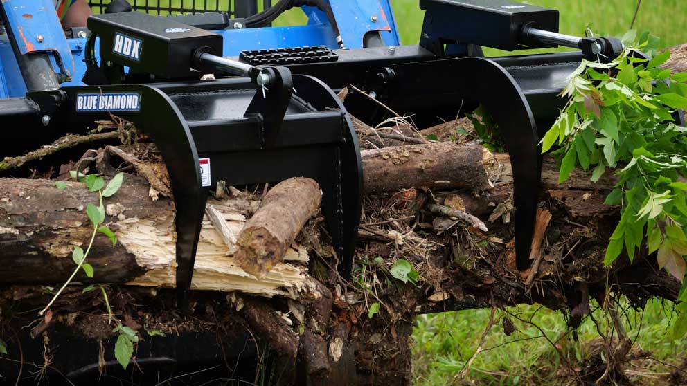 grapple bucket - hdx | blue diamond