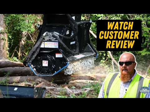 excavator drum mulcher - extreme duty | blue diamond