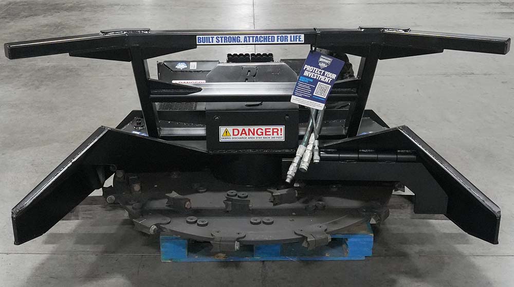 demo unit - 60" severe duty disc mulcher | blue diamond 