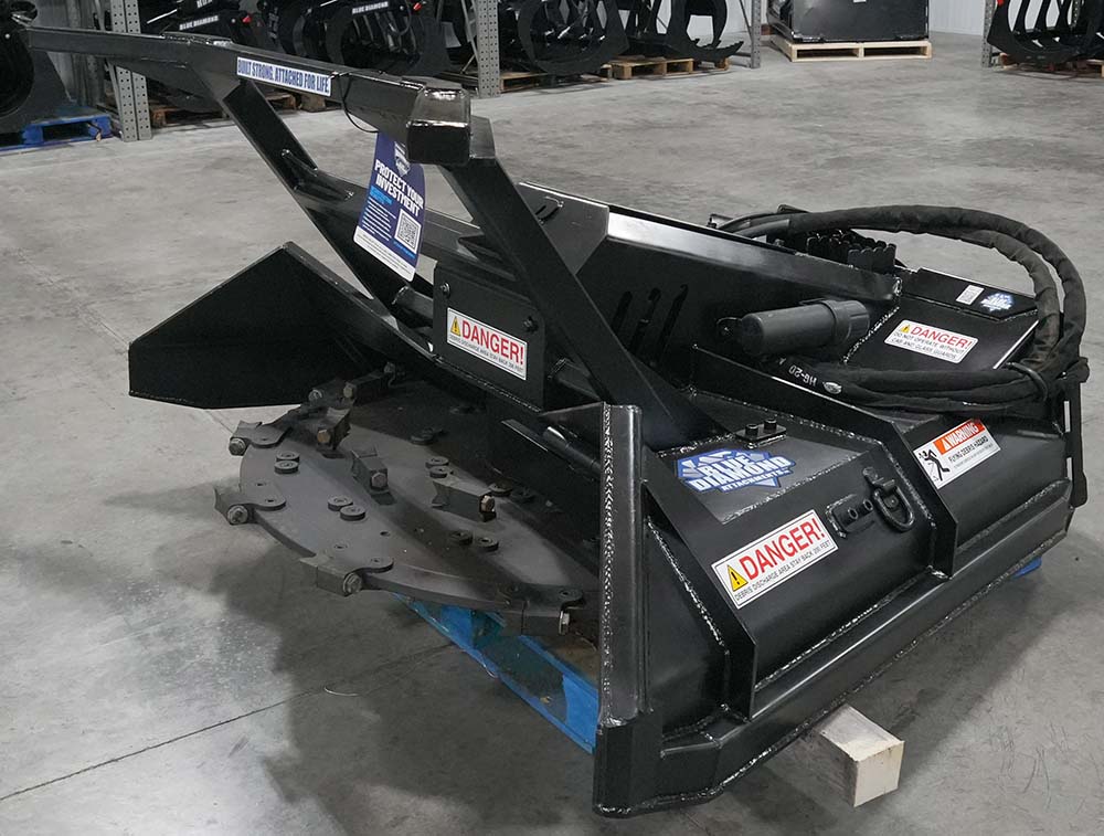 demo unit - 60" severe duty disc mulcher | blue diamond 