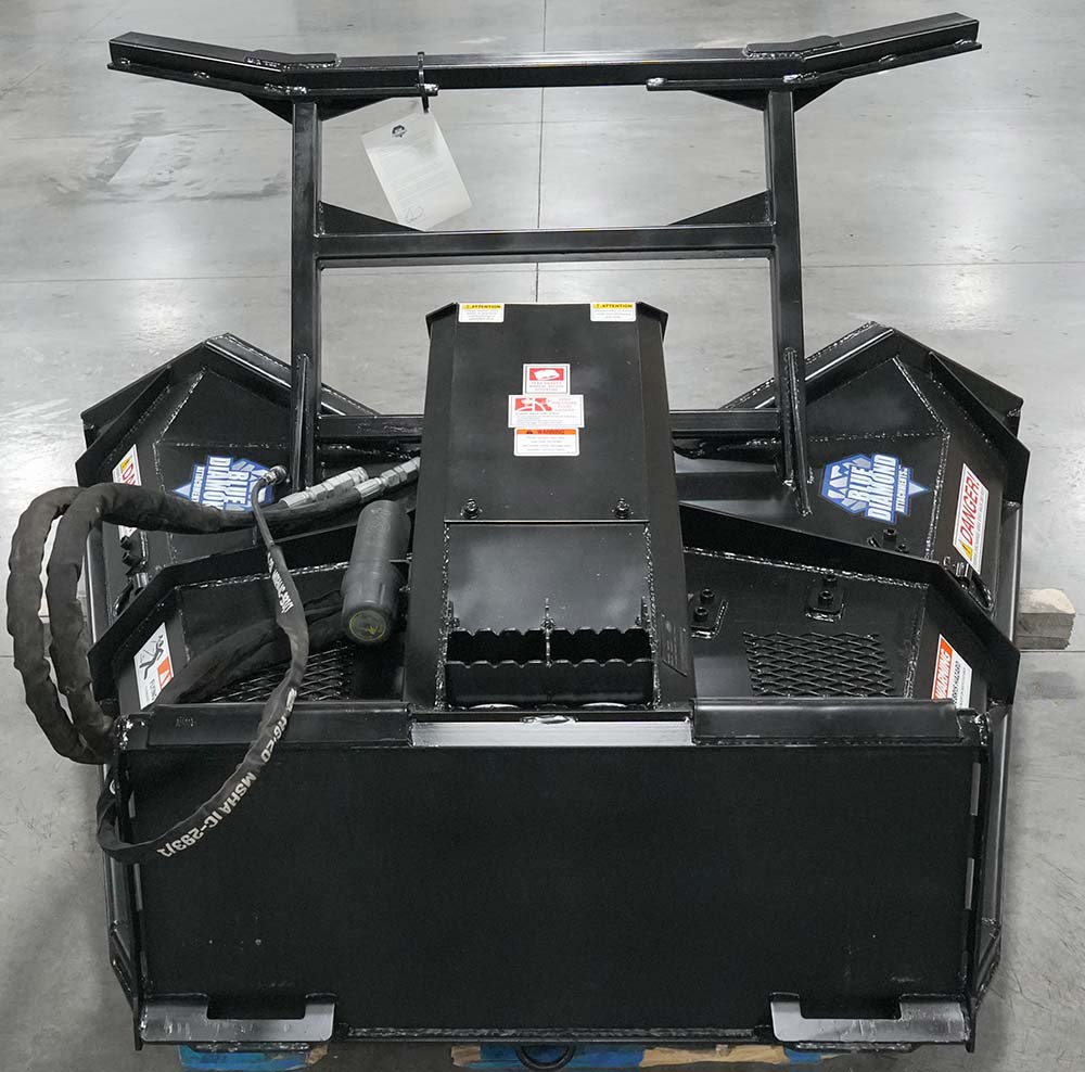 demo unit - 60" severe duty disc mulcher | blue diamond 