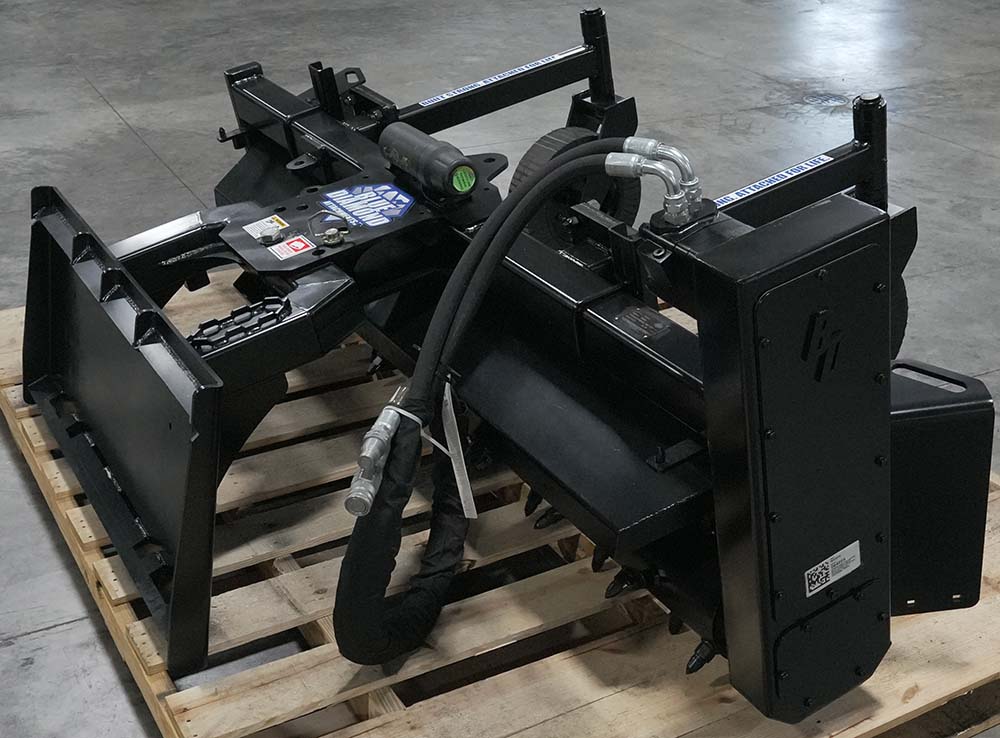 demo unit - 84" blue diamond severe duty power rake 16-26 gpm