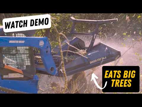 demo unit - 60" severe duty disc mulcher | blue diamond 