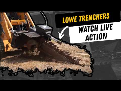 mini skid steer trencher | lowe