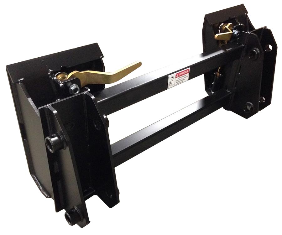 tym loader conversion adapter to universal skid steer mount